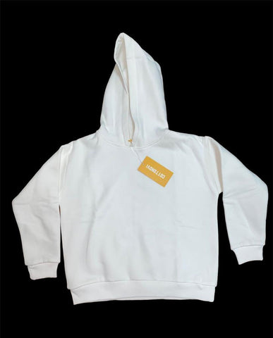 Basic White Hoodie